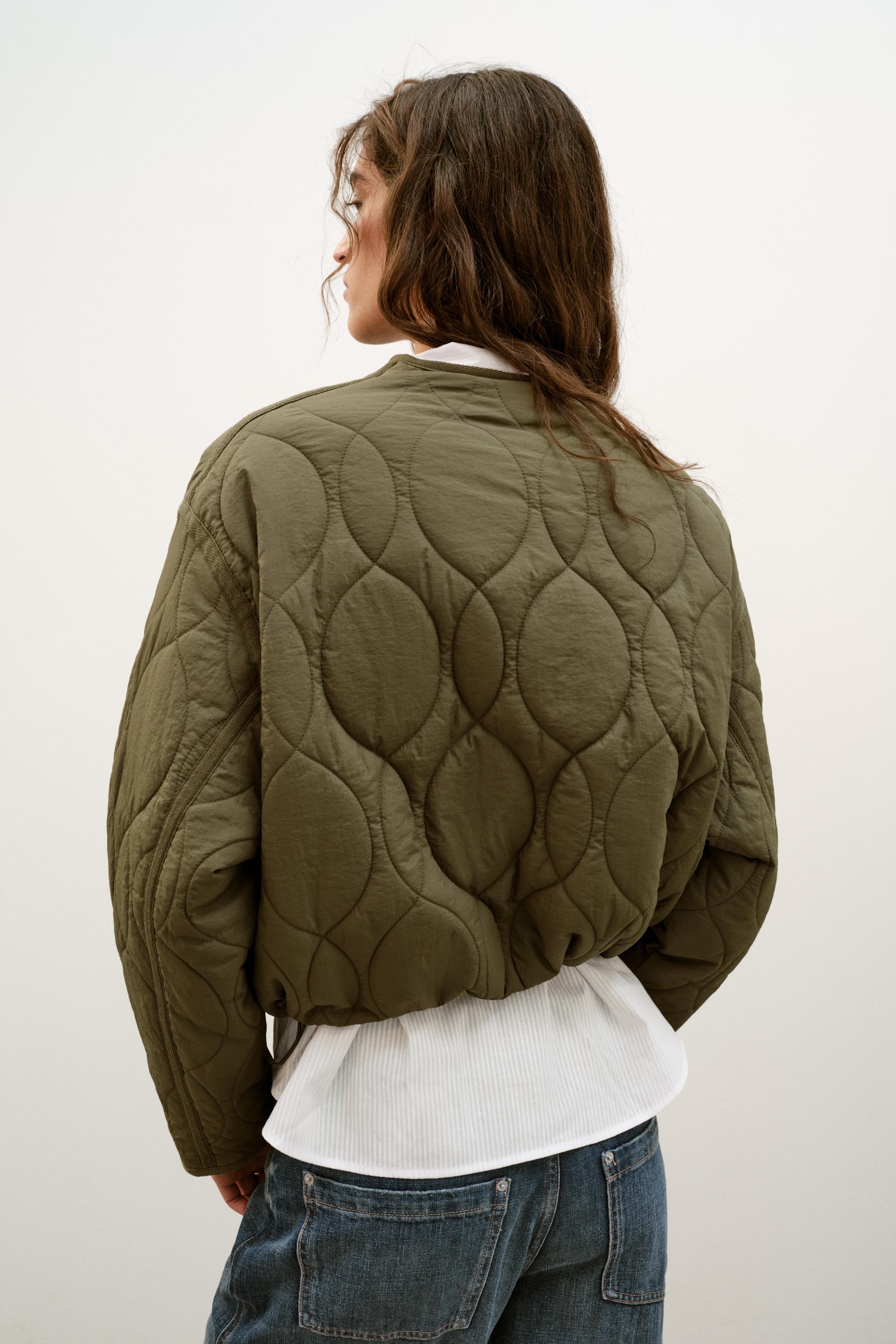 BLOUSON COURT MATELASSÉ